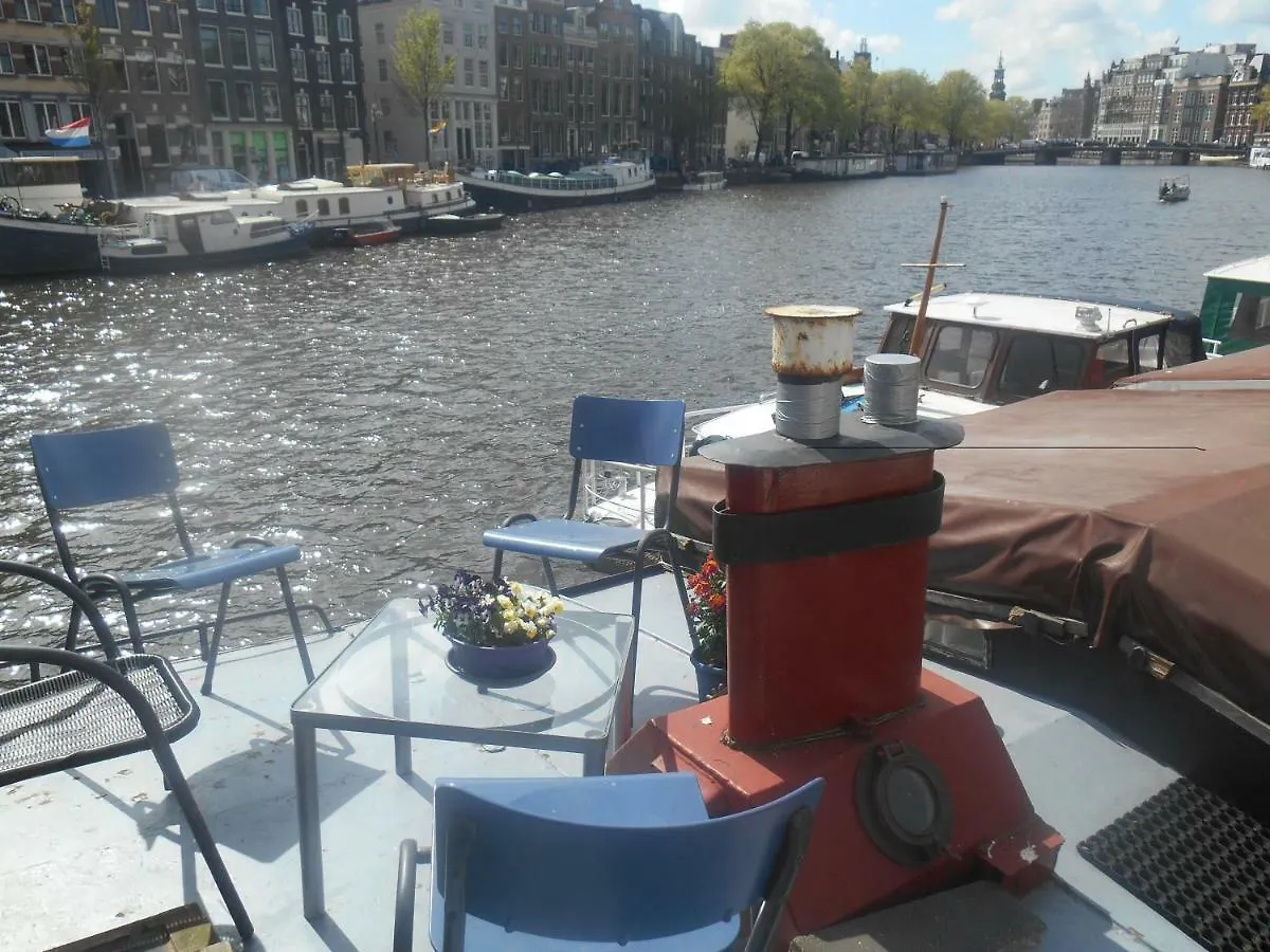Waterloo Square River Vieuw Houseboat Amsterdam