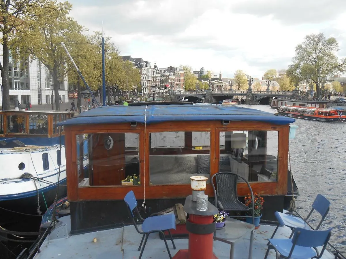 Waterloo Square River Vieuw Houseboat Amsterdam 0*,